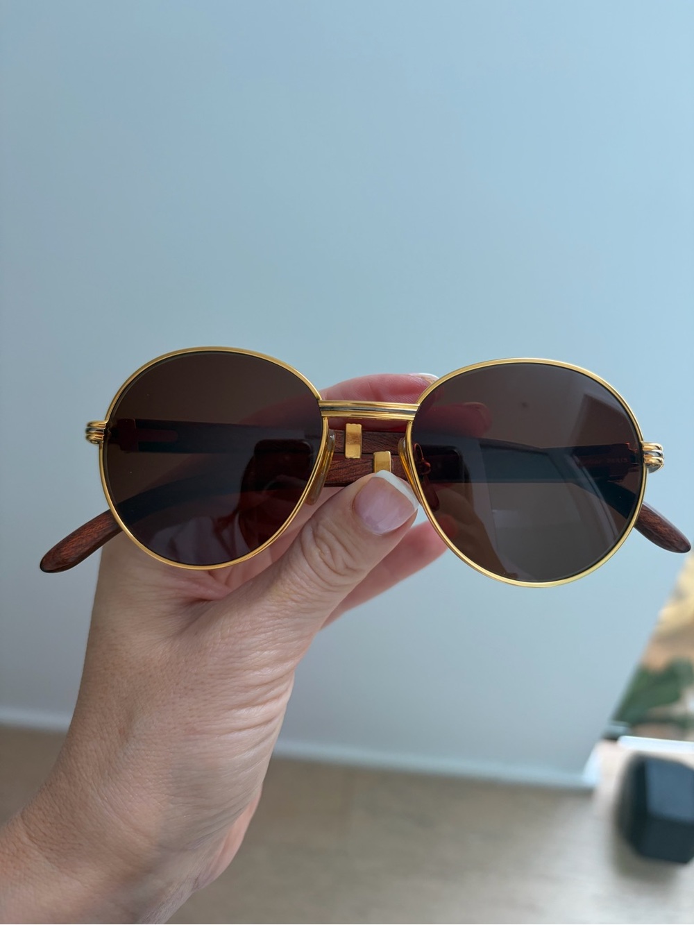 The Cartier Giverny Gold & Wood